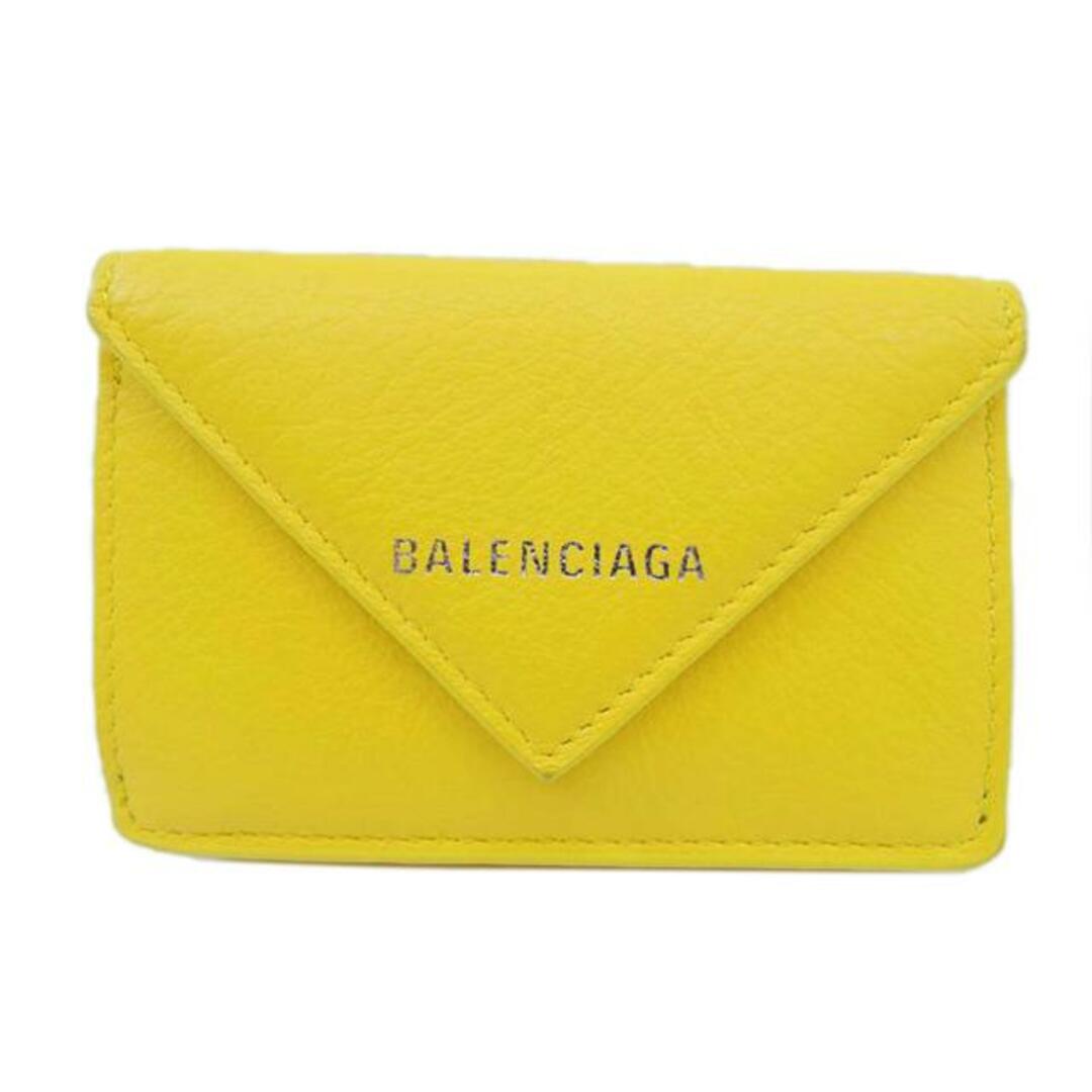 財布<br>BALENCIAGA バレンシアガ/ペーパーミニウォレット/391446/715*****/ブランドバック/Bランク/06