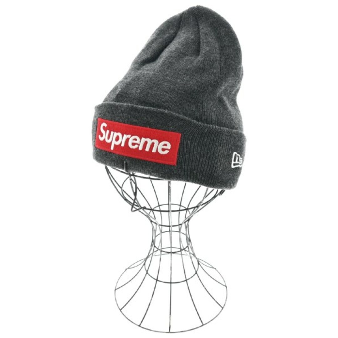 supreme 21FW ビーニー　チャコール　新品未使用