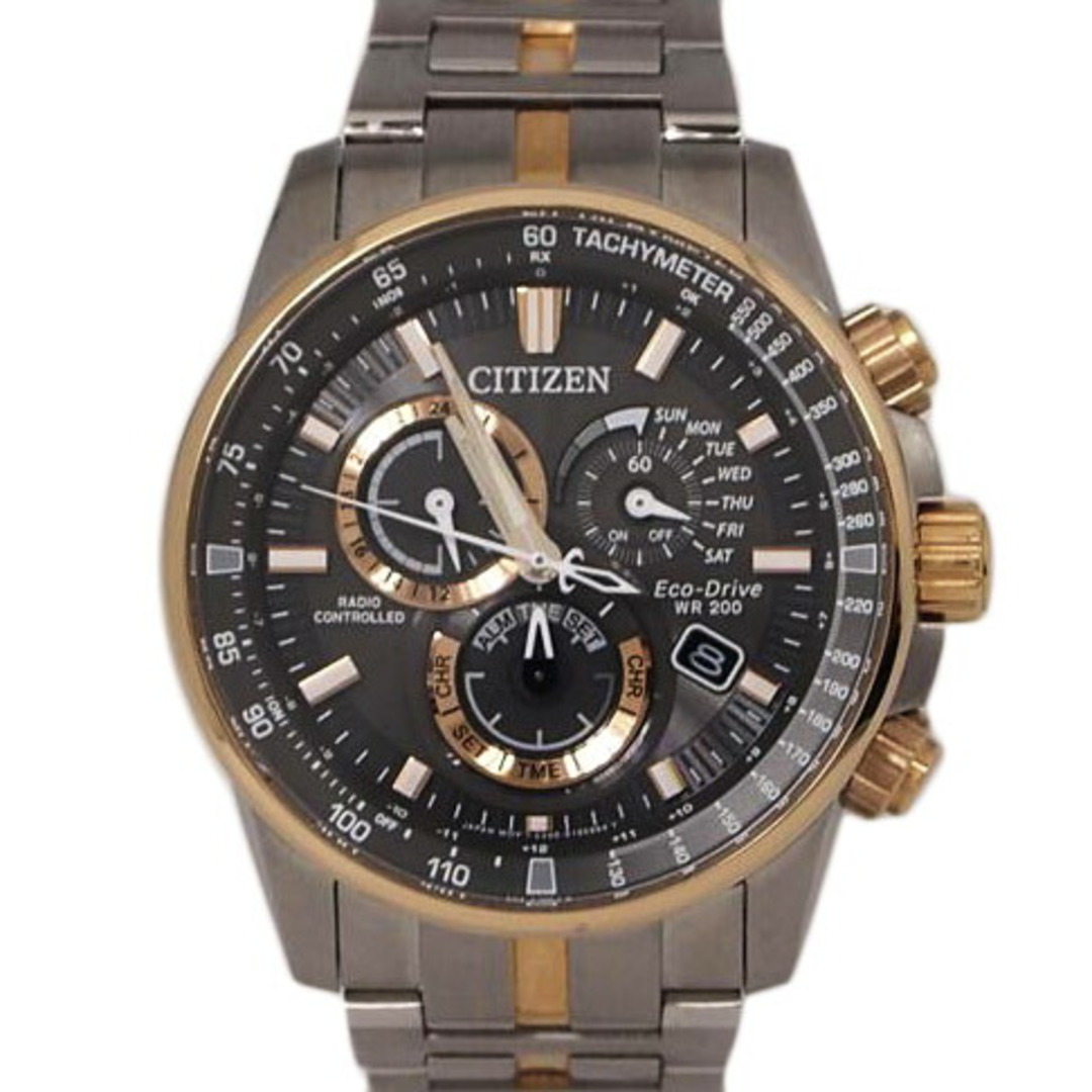 <br>CITIZEN シチズン/エコドライブ/SS/電波ソーラー/CB58858H/152******/メンズ時計/Aランク/76腕時計(アナログ)