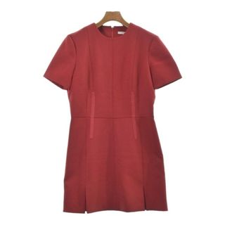 カルヴェン(CARVEN)のCARVEN カルヴェン ワンピース 42(M位) 赤 【古着】【中古】(ひざ丈ワンピース)