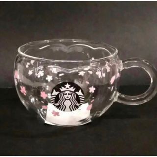 スターバックスコーヒー(Starbucks Coffee)のスターバックス　SAKURA さくら　耐熱　グラスマグ　耐熱(食器)