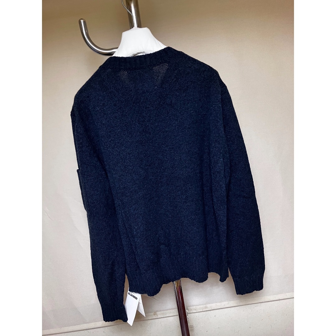 新品 52 22aw JIL SANDER ショルダーポケットニット 5082 新品 52 22aw JIL SANDER ショルダーポケットニット 5082