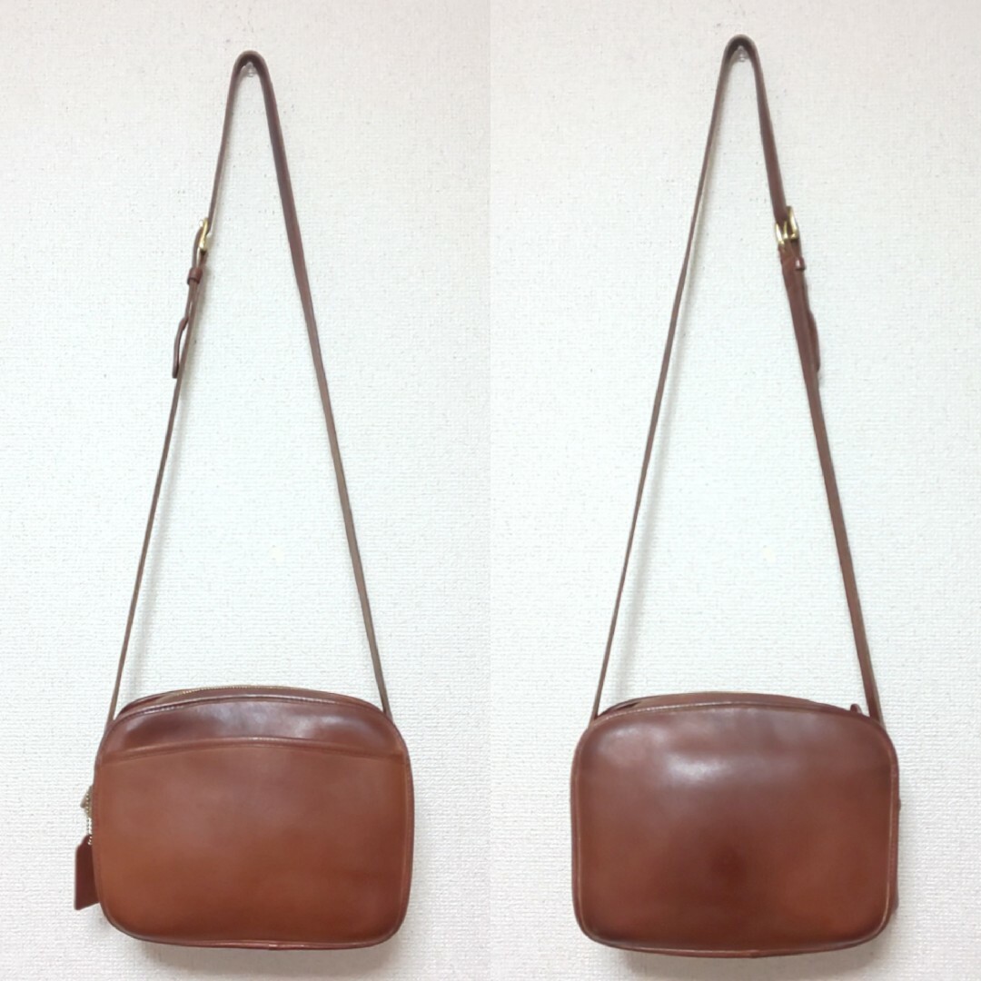 COACH - 【USA製】OLD COACH グラブタンレザー ショルダーバッグ 9931