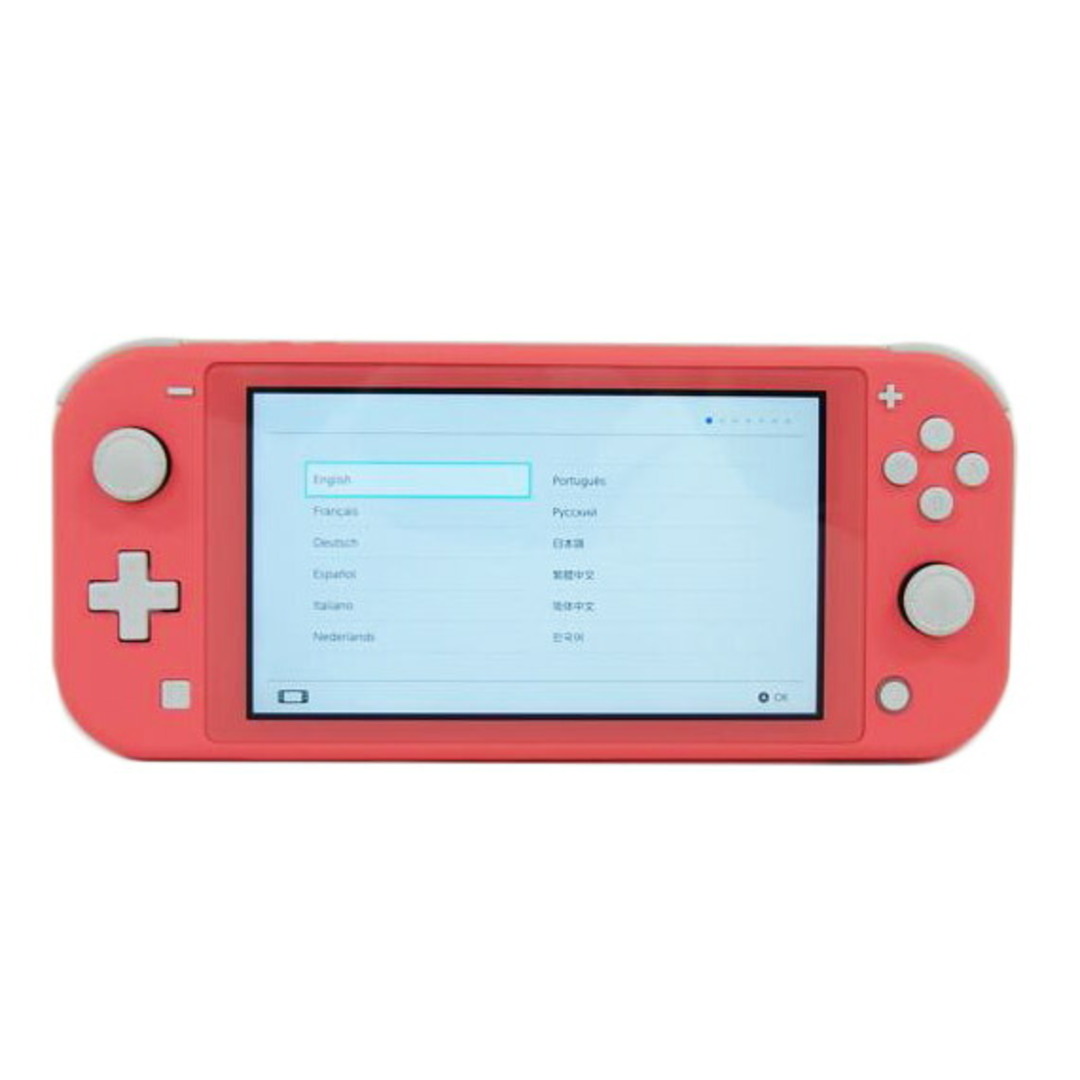 <br>NINTENDO 任天堂/Switch Lite コーラル/HDH-S-PAZAA/XJJ70031645358/ゲーム機/Bランク/04