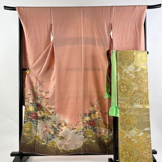正絹 振り袖 紅型 着尺 28万円 湯のし済の通販|ラクマ