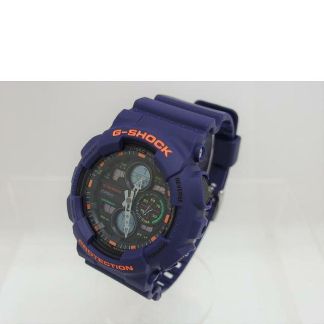 <br>CASIO カシオ/G-SHOCKデジアナウォッチ/クォーツ/パープル/GA-140-6AJF/G-SHOCK/Aランク/04【中古】 メンズの時計(その他)の商品写真