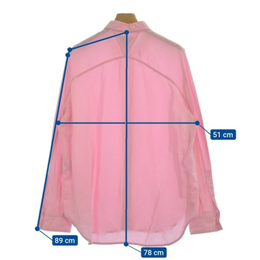 BOTTEGA VENETA カジュアルシャツ 42(S位) ピンク