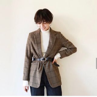 トゥデイフル(TODAYFUL)のTweed Check JK(テーラードジャケット)