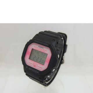 CASIO カシオ/ジーショック ピンク/G-SHOCKサクラストームシリーズ/デジタルウォッチ/クォーツ/DW-5600TCB-1JR/G-SHOCK/Aランク/04【中古】(腕時計(アナログ))