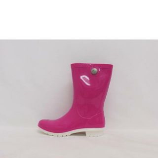 <br>UGG アグ SIENNA 長靴/シエナ/レインブーツ/ネオンピンク/1014452/24.0cm/レディースシューズ/Aランク/04【中古】(レインブーツ/長靴)