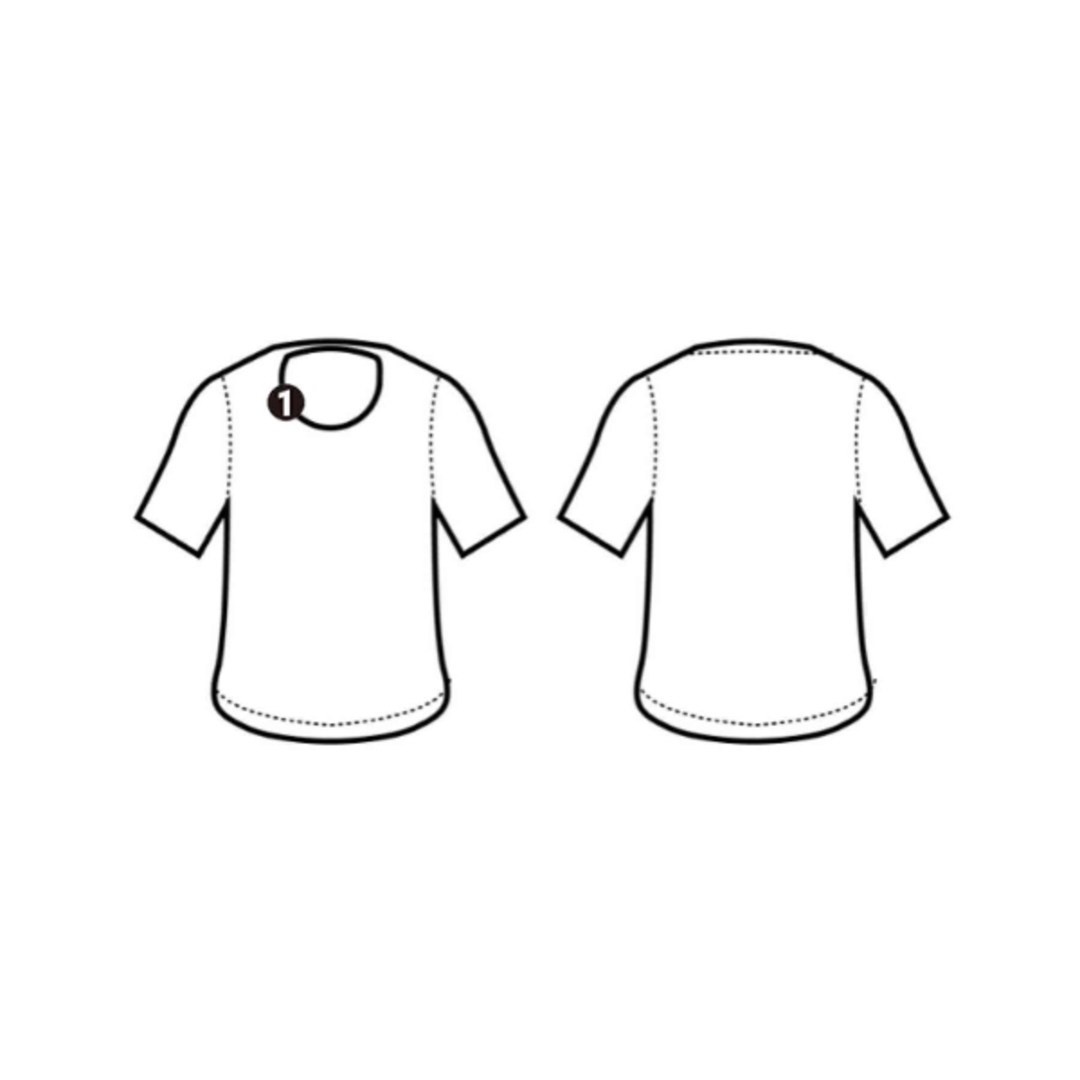 agnes b.(アニエスベー)のAgnes b. アニエスベー Tシャツ・カットソー 2(M位) 白 【古着】【中古】 レディースのトップス(カットソー(半袖/袖なし))の商品写真