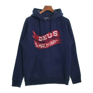 デウスエクスマキナ(Deus ex Machina)のDeus ex Machina デウスエクスマキナ パーカー S 紺 【古着】【中古】(パーカー)