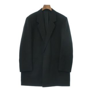 ジルサンダー(Jil Sander)のJIL SANDER ジルサンダー カジュアルジャケット 48(L位) 黒 【古着】【中古】(テーラードジャケット)