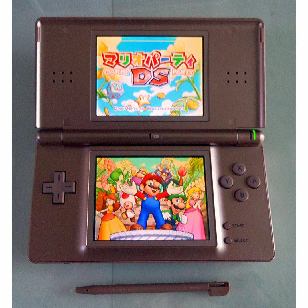 NINTENDO DS Lite メタリックロゼ 画面焼け有り - ゲームソフト