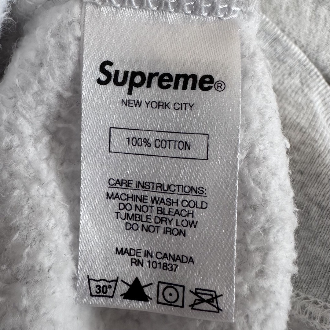 Supreme シュプリーム　スウェット グレー　XLサイズ