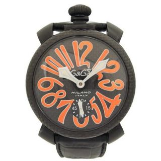 【GaGa MILANO】ガガミラノ クロノ48ｍｍ ネイマールモデル 世界限定500本 8012.NJ.01 クォーツ メンズ_701760【ev20】