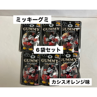 ミッキーグミ　1袋72g×6パック 新品　☆即購入OK☆(菓子/デザート)