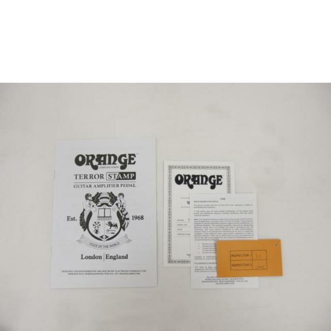 <br>ORANGE オレンジ/アンプヘッド/ペダルサイズ/TERROR STAMP/08199-0620/ABランク/04【中古】 楽器のレコーディング/PA機器(パワーアンプ)の商品写真