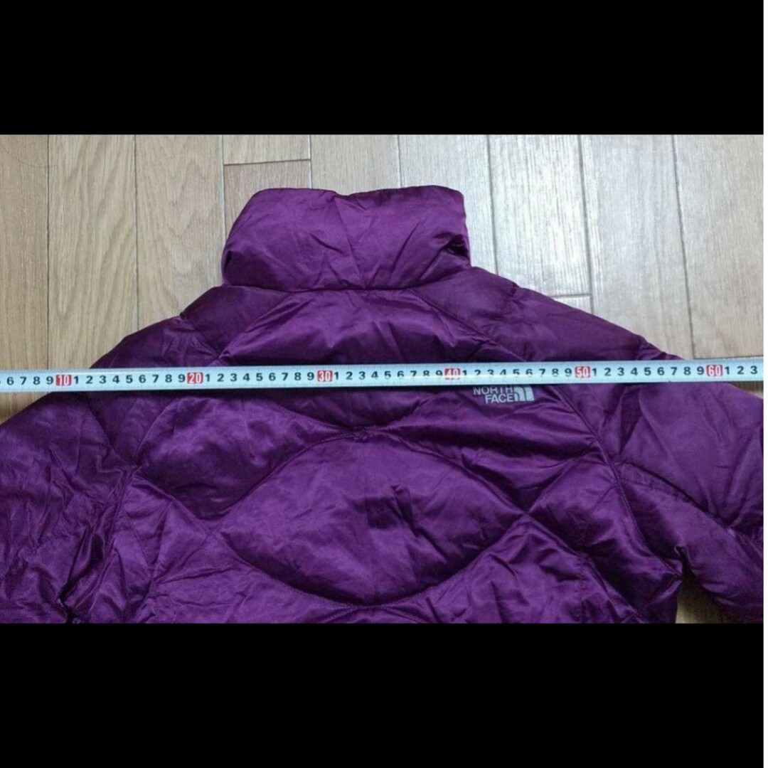 THE NORTH FACE(ザノースフェイス)のノースフェイス ダウンジャケット パープル 紫 ピンク ワイン レディースのジャケット/アウター(ダウンジャケット)の商品写真
