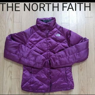 ザノースフェイス(THE NORTH FACE)のノースフェイス ダウンジャケット パープル 紫 ピンク ワイン(ダウンジャケット)