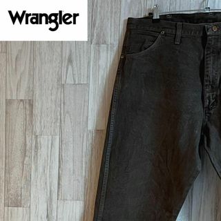 Wrangler ラングラー ジーンズ デニムパンツ アメカジ ブラック (メンズ 15×34)   O5554