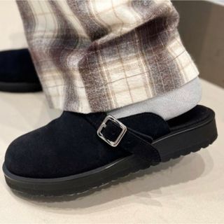 ビームスボーイ(BEAMS BOY)の最終値下げmaturely / Suede Slingbac Sandals  (スニーカー)