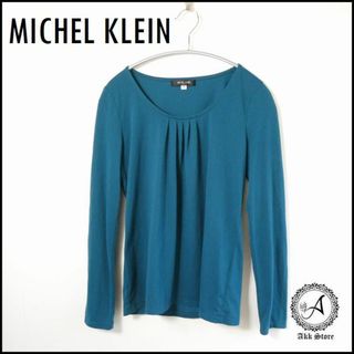 ミッシェルクラン(MICHEL KLEIN)のMICHEL KLEIN レディース トップス 長袖 カットソー M(カットソー(長袖/七分))