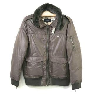 <br>BURBERRY BLACK LABEL バーバリーブラックレーベル/ダウンジャケット/BMP68-531-58/L/メンズアウター/Bランク/51【中古】(ダッフルコート)