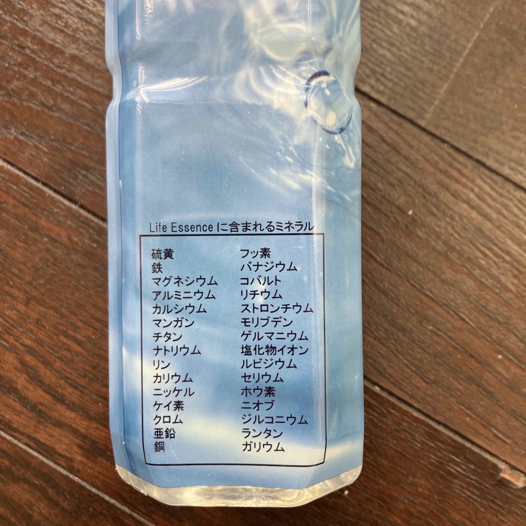 エコウォーター　ポタポタクラブ　ライフエッセンス600ml 食品/飲料/酒の飲料(ミネラルウォーター)の商品写真