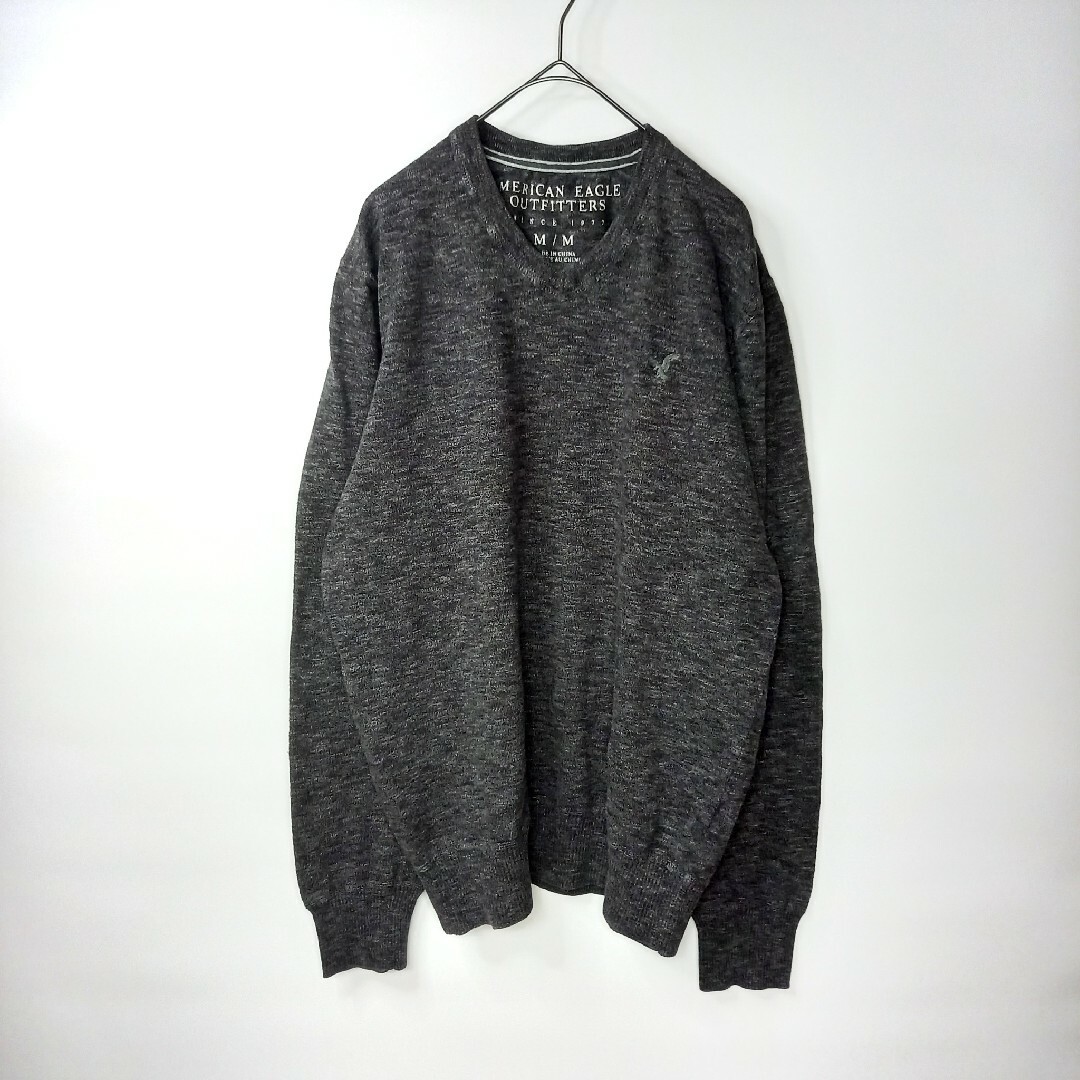 American Eagle - アメリカンイーグル Vネック コットンニット ...