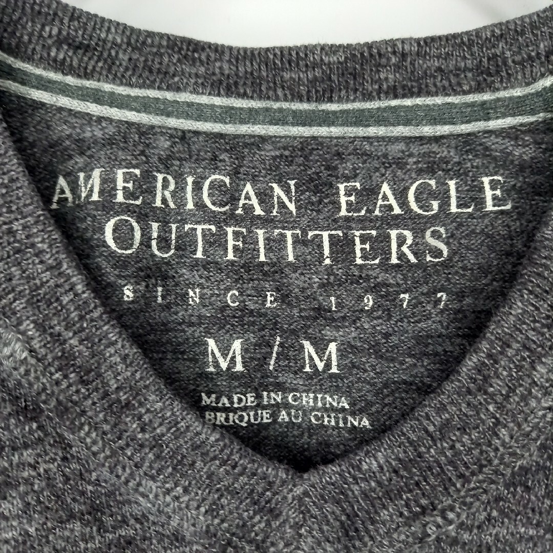 American Eagle - アメリカンイーグル Vネック コットンニット ...