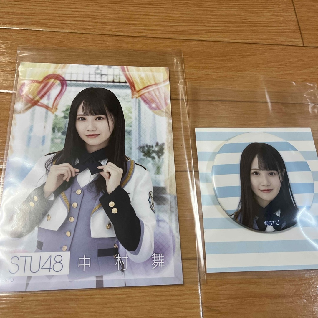 AKB48(エーケービーフォーティーエイト)のSTU48  中村舞 エンタメ/ホビーのタレントグッズ(アイドルグッズ)の商品写真