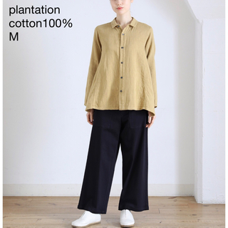 plantation カジュアルシャツ レディース