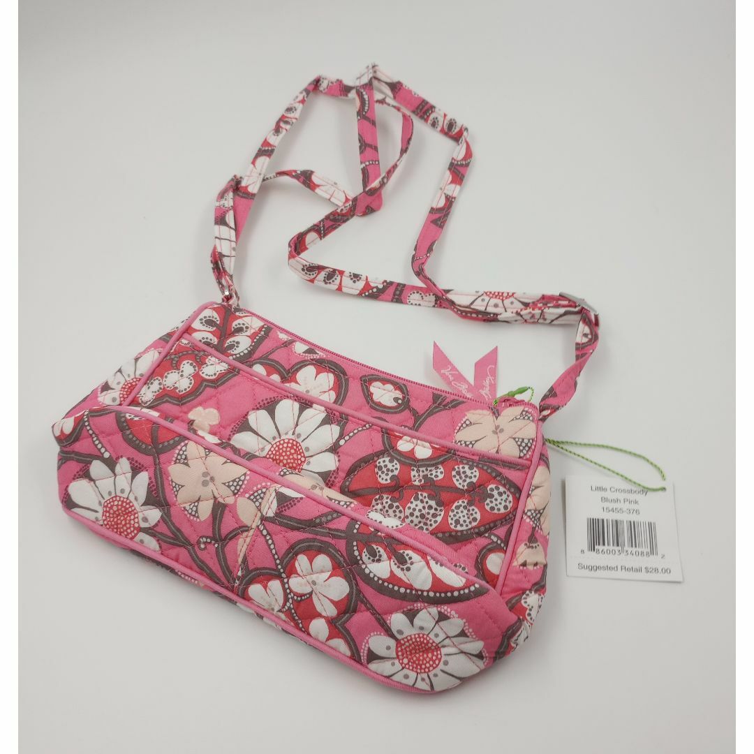 Vera Bradley(ヴェラブラッドリー)のVERA BRADLEY リトルクロスボディバッグ Blush Pink レディースのバッグ(ボディバッグ/ウエストポーチ)の商品写真