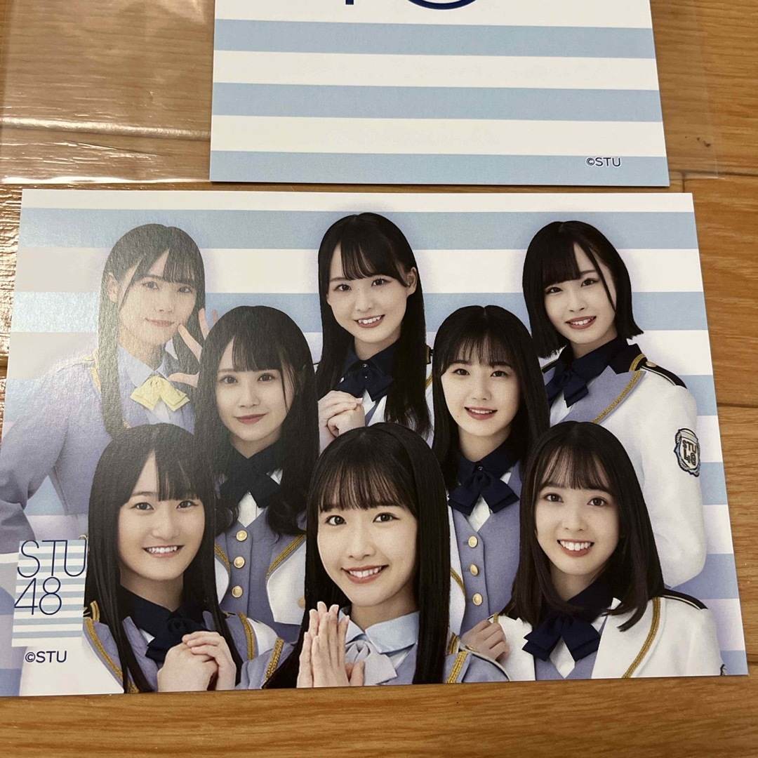 AKB48(エーケービーフォーティーエイト)のSTU48 ポストカード エンタメ/ホビーのタレントグッズ(アイドルグッズ)の商品写真