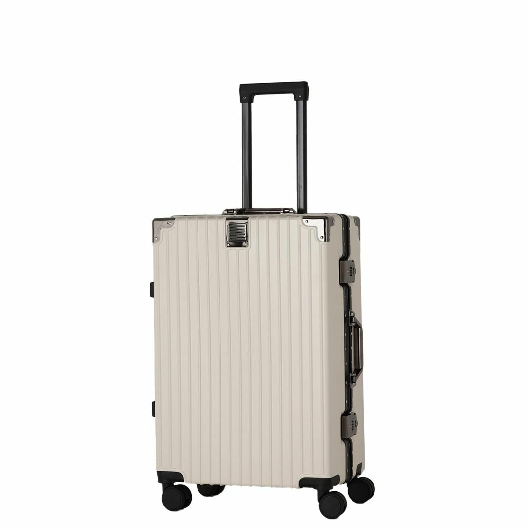 【色: ホワイト】[fofo] スーツケース キャリーケース 機内持ち込み 大型