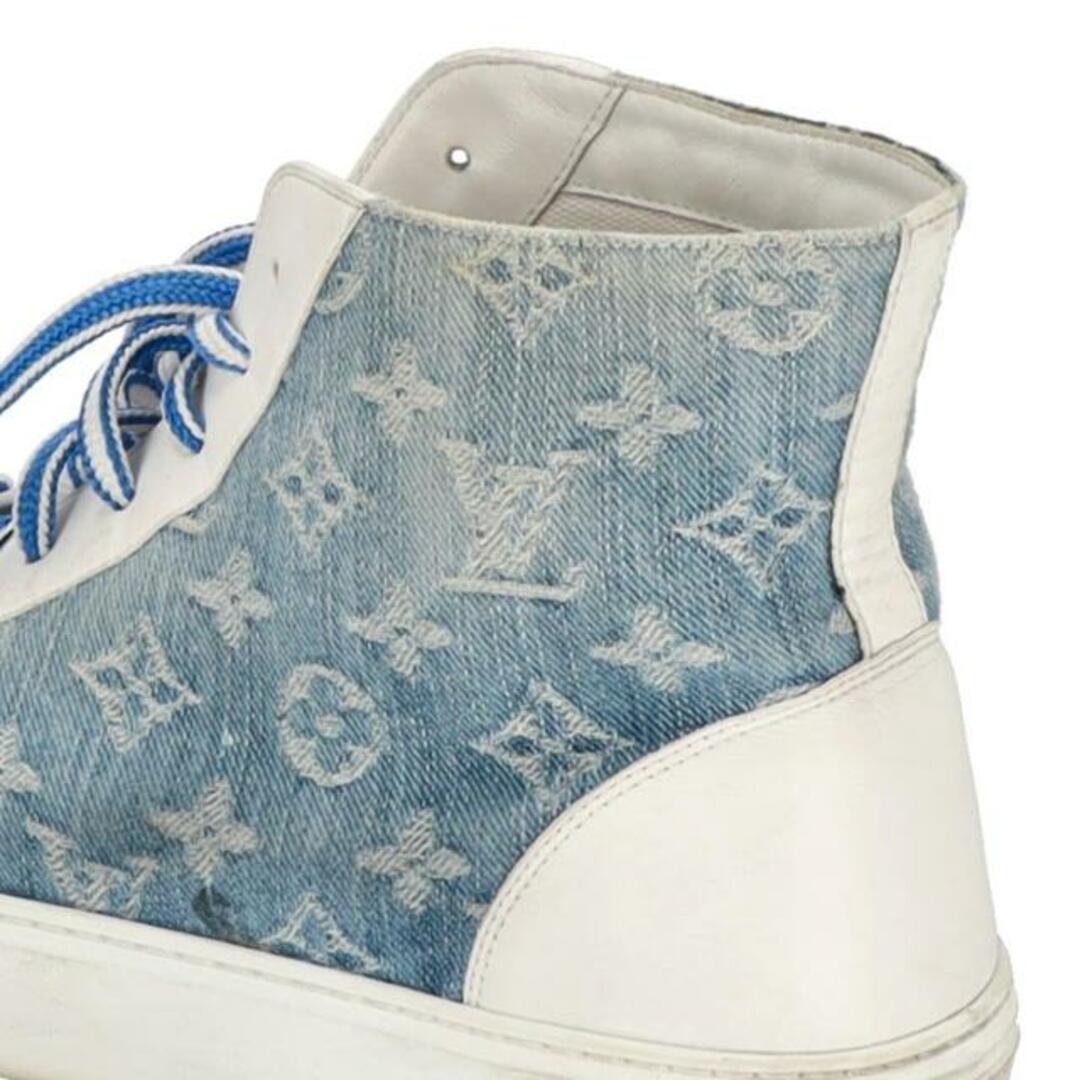 LOUIS VUITTON ルイ・ヴィトン/ハイカットスニーカー 青/白 LOUIS VUITTON ルイ・ヴィトン/ハイカットスニーカー 青/白