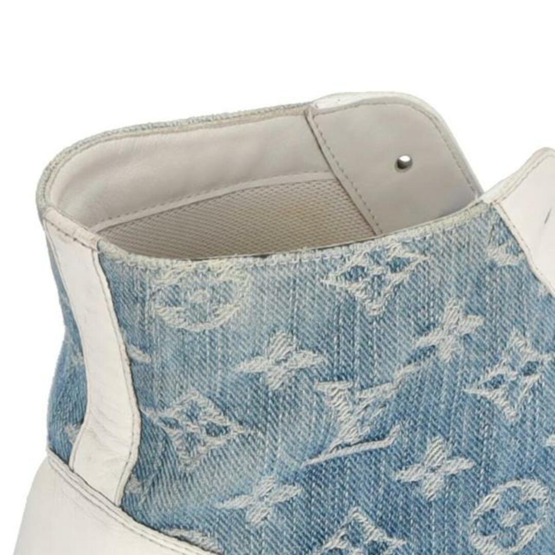 LOUIS VUITTON ルイ・ヴィトン/ハイカットスニーカー 青/白 LOUIS VUITTON ルイ・ヴィトン/ハイカットスニーカー 青/白