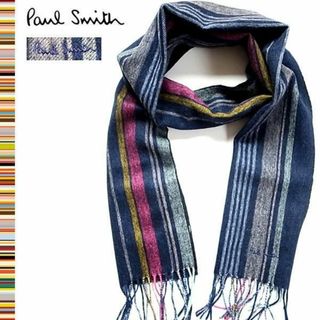 新品未使用　paul smith ポールスミス ストライプマフラー