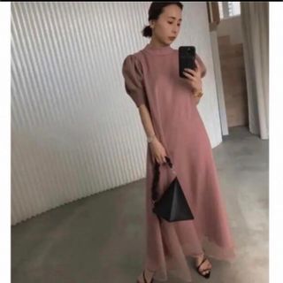 アメリヴィンテージ(Ameri VINTAGE)の✴︎ニコニコ様専用✴︎ameri vintage フラッフィーマカロンドレス(ロングワンピース/マキシワンピース)