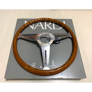 希少【NARDI Classic】36.5Φ ウッドステアリング　ナルディ