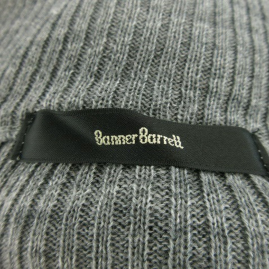 Banner Barrett(バナーバレット)のバナーバレット ニット セーター リブ ハイネック 七分 ウール混 38 グレー レディースのトップス(ニット/セーター)の商品写真