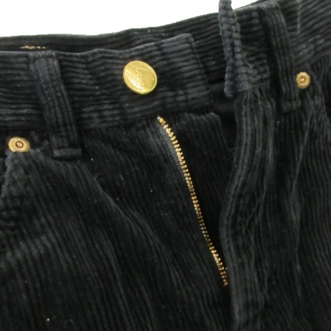 Lee(リー)のリー スカート コーデュロイ 台形 タイト ミモレ ロング 太畝 XXS 黒 レディースのスカート(ロングスカート)の商品写真
