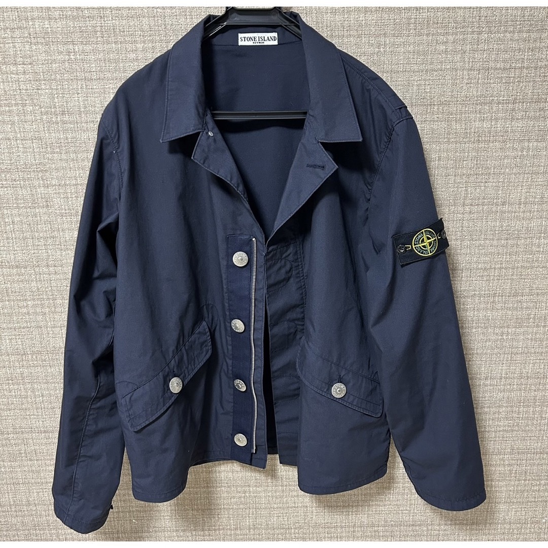 vintage stone island jacket raso gommat | フリマアプリ ラクマ