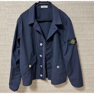 STONE ISLAND - Stone Island ハーフジップ シャツ XL ブラックの通販 ...