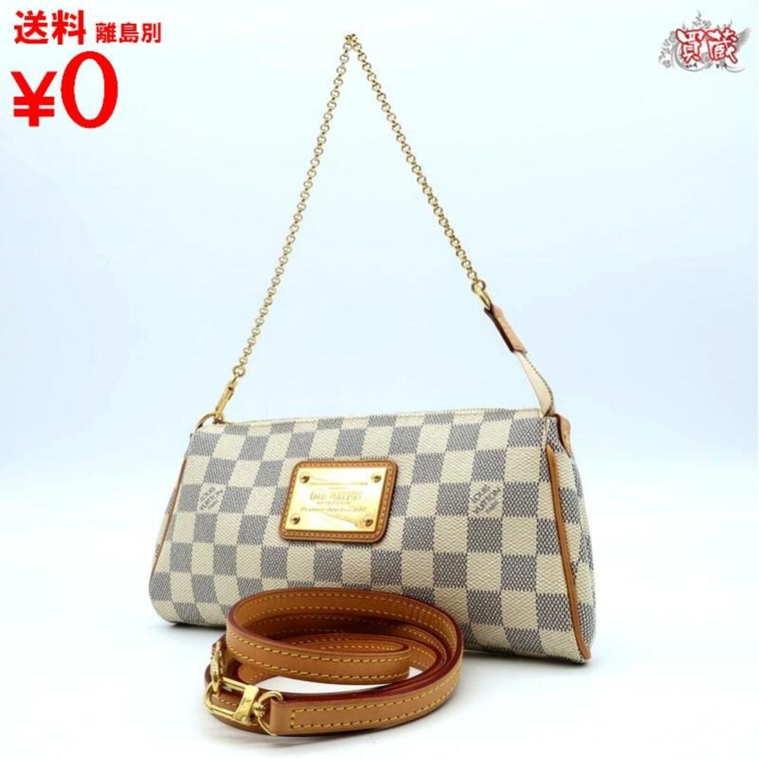 LOUIS VUITTON ルイヴィトン エヴァ N55214 ダミエ アズール ...