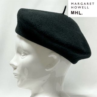 エムエイチエル(MHL.)の【新品】②MHL. マーガレットハウエル日本製シンプルコーデに定番ウールベレー(ハンチング/ベレー帽)