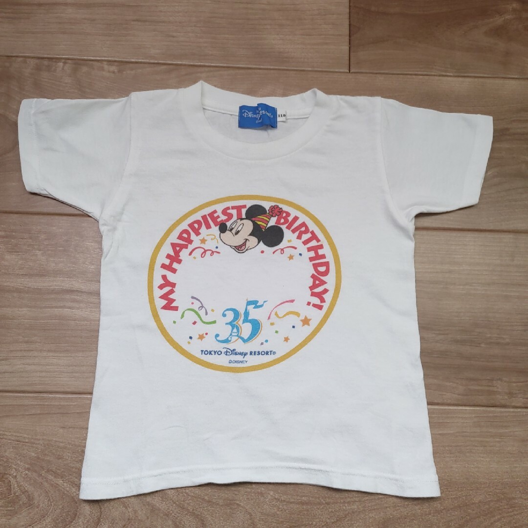 ディズニー35周年　キッズTシャツ キッズ/ベビー/マタニティのキッズ服男の子用(90cm~)(Tシャツ/カットソー)の商品写真