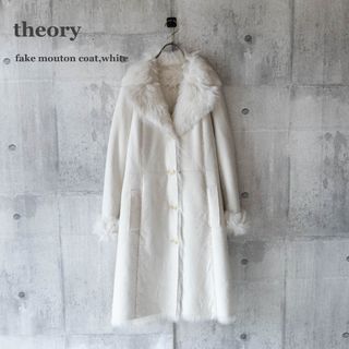 THEORY セオリー ムートンコート S ファー