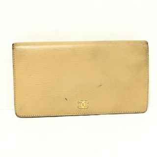 シャネル 財布(レディース)(ベージュ系)の通販 700点以上 | CHANELの